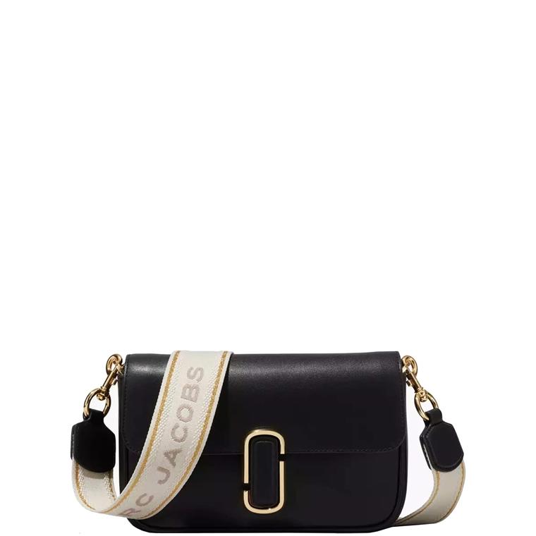 Marc Jacobs The J Marc Soft Shoulder Bag, Sort